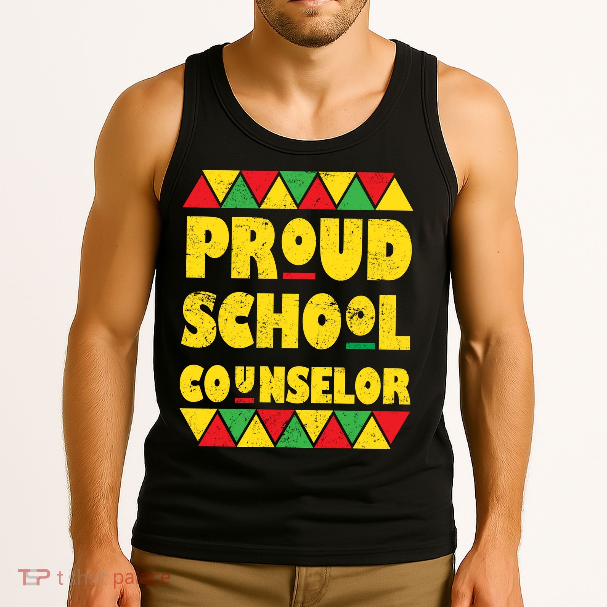 Proud School Counselor Tank Top