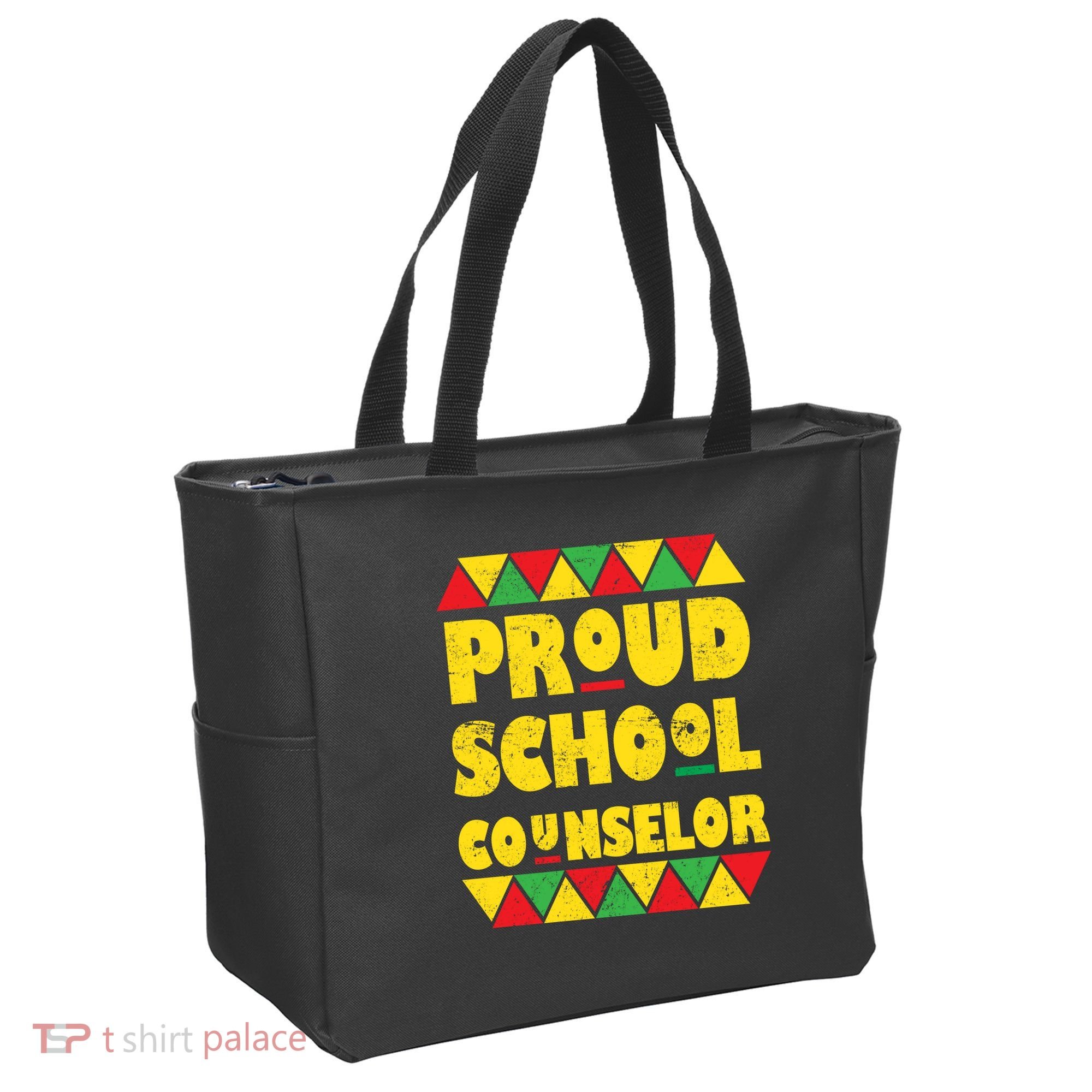 Proud School Counselor Tote Bag