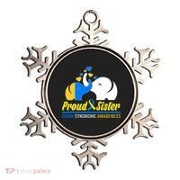 Proud Sister Down Syndrome Awareness Elephants Ornament thumb 0