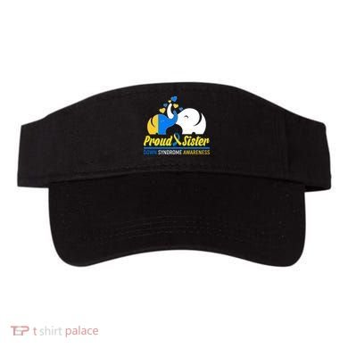 Proud Sister Down Syndrome Awareness Elephants Visor