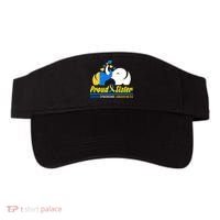 Proud Sister Down Syndrome Awareness Elephants Visor thumb 0