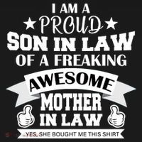 Proud Son In Law Of An Awesome Mother in Law Women's Tank Top thumb 5
