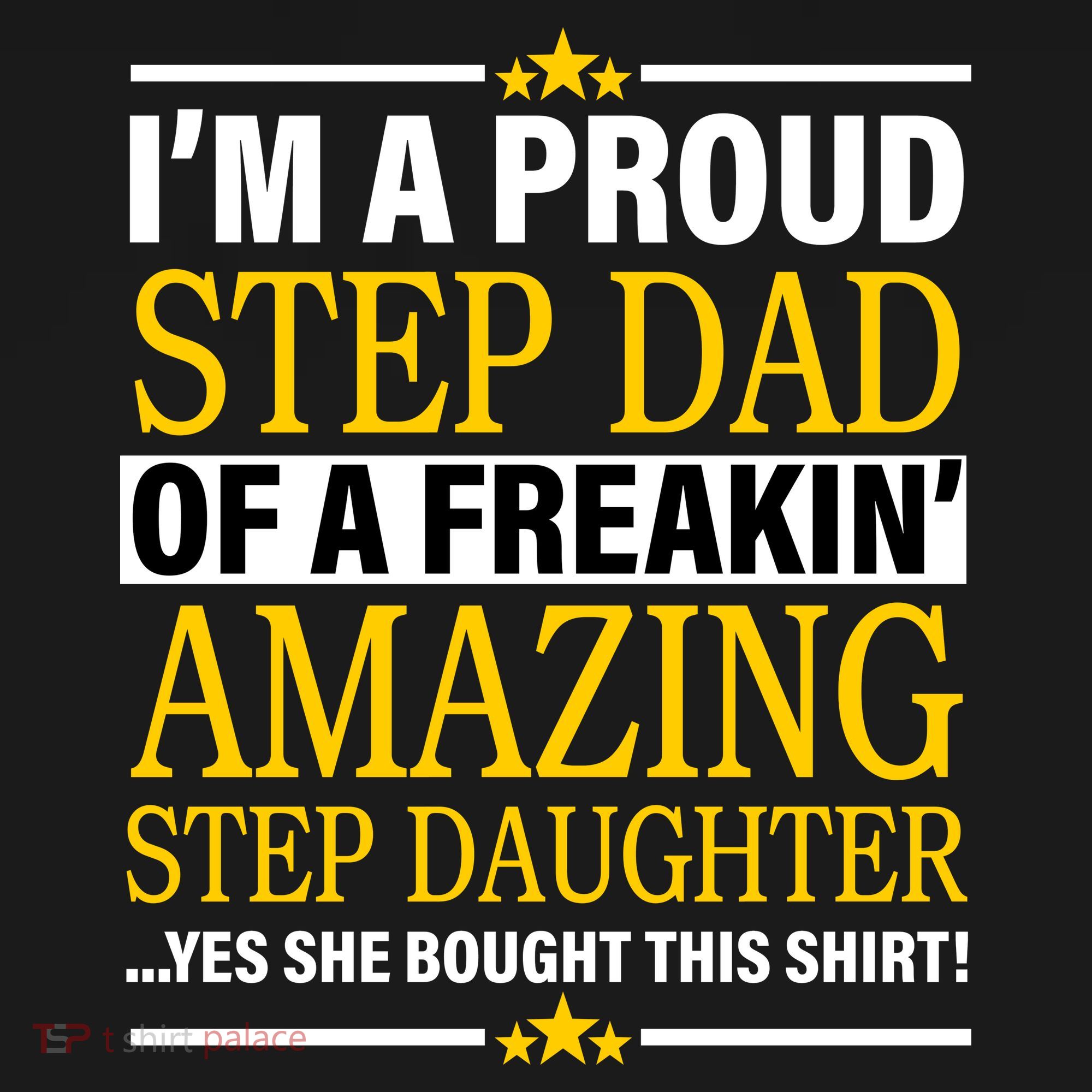 Proud Step Dad Of An Amazing Step Daughter Backpack