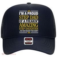 Proud Step Dad Of An Amazing Step Daughter Hat thumb 0