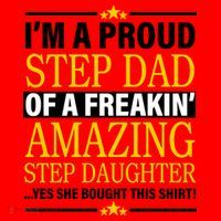 Proud Step Dad Of An Amazing Step Daughter Santa Hat thumb 1
