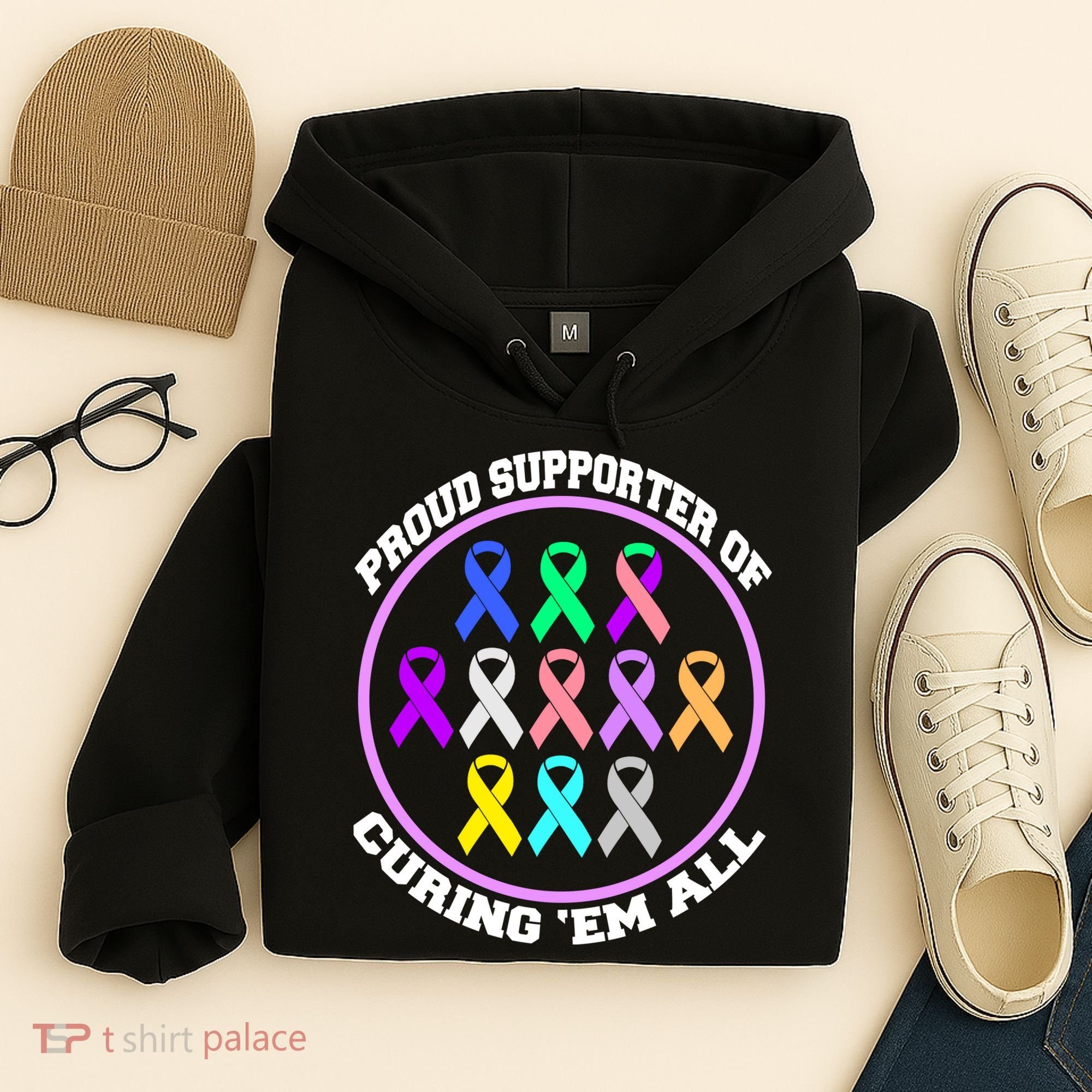 Proud Supporter Of Curing Them All Hoodie