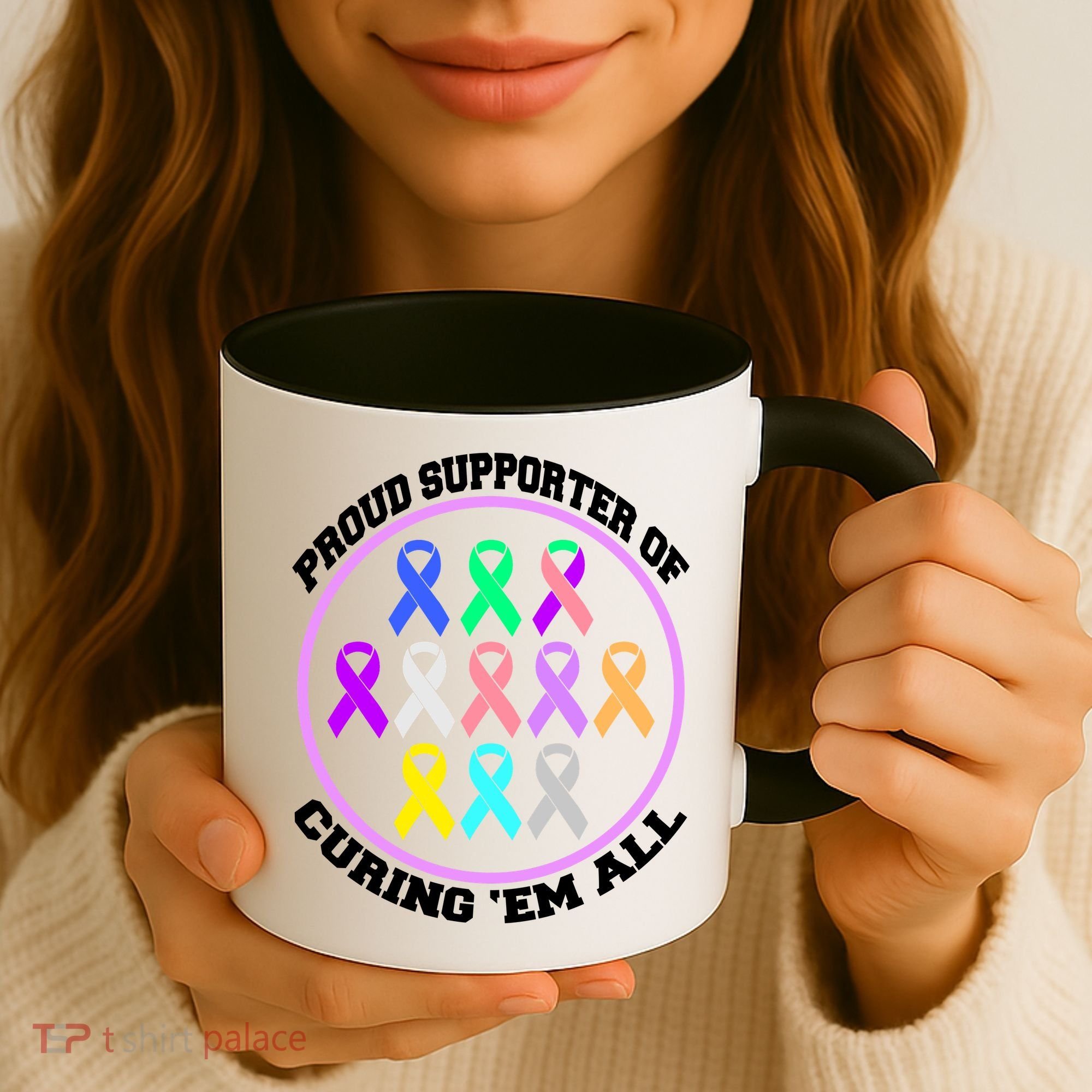 Proud Supporter Of Curing Them All Coffee Mug