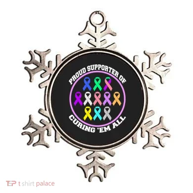 Proud Supporter Of Curing Them All Ornament