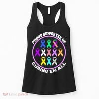 Proud Supporter Of Curing Them All Women's Tank Top thumb 0