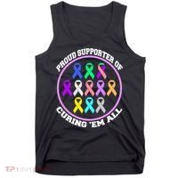 Proud Supporter Of Curing Them All Tank Top thumb 0