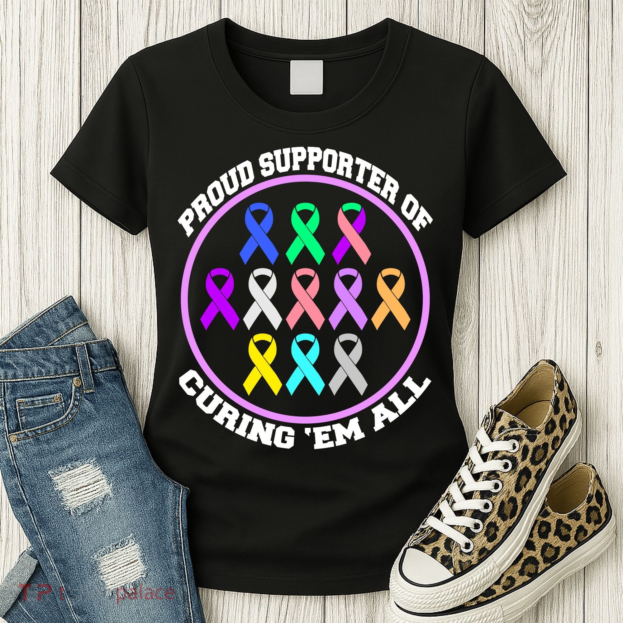Proud Supporter Of Curing Them All Women's T-Shirt