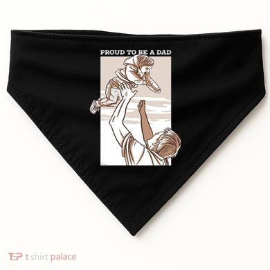 Proud To Be A Dad USA-Made Doggie Bandana