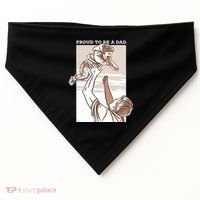 Proud To Be A Dad USA-Made Doggie Bandana thumb 0
