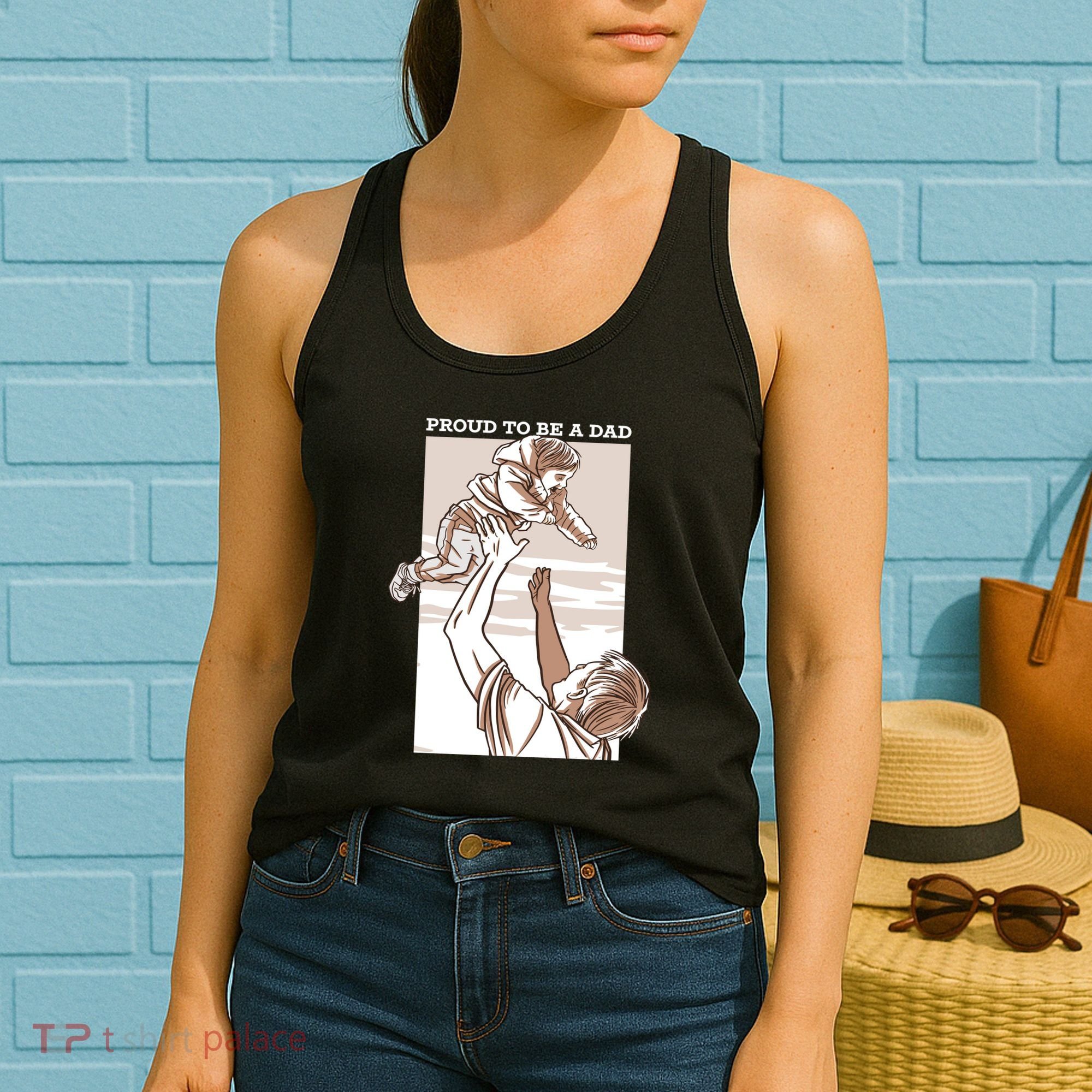Proud To Be A Dad Women's Tank Top