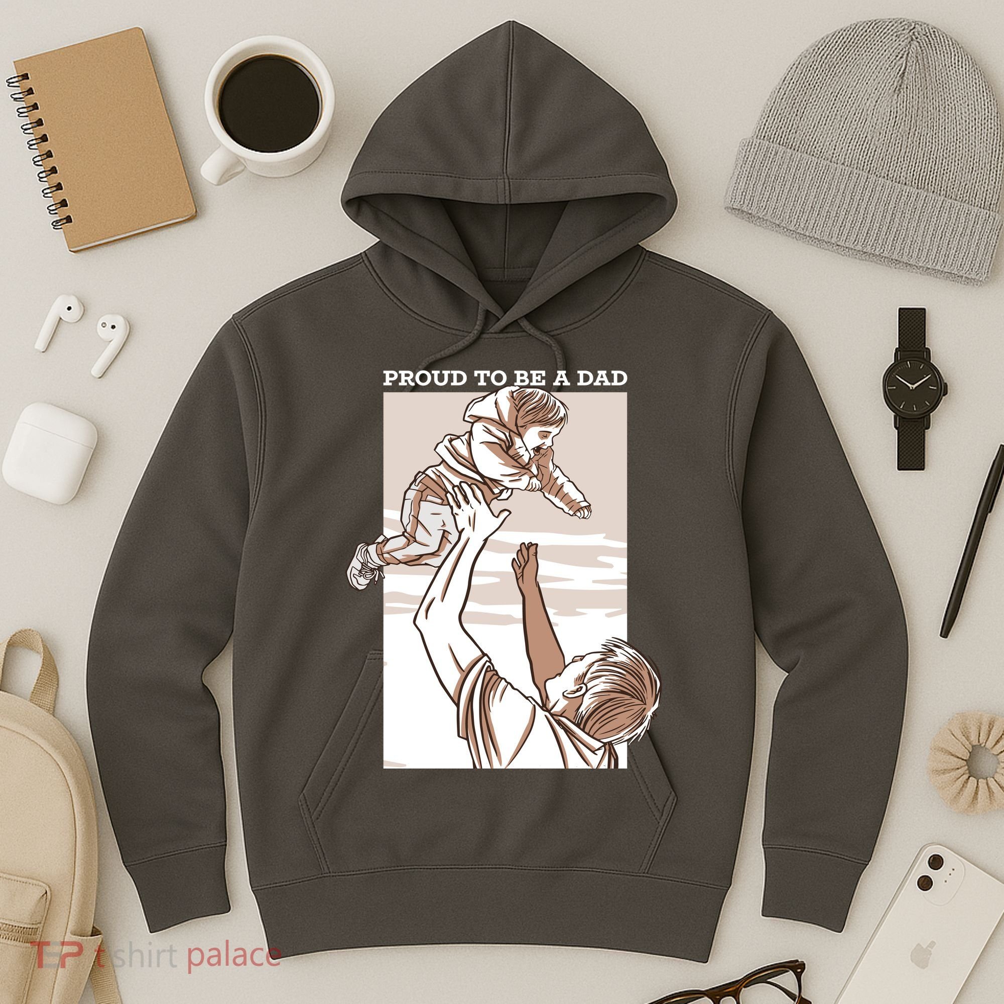 Proud To Be A Dad Hoodie