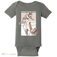 Proud To Be A Dad Baby Bodysuit thumb 0