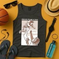 Proud To Be A Dad Tank Top thumb 4