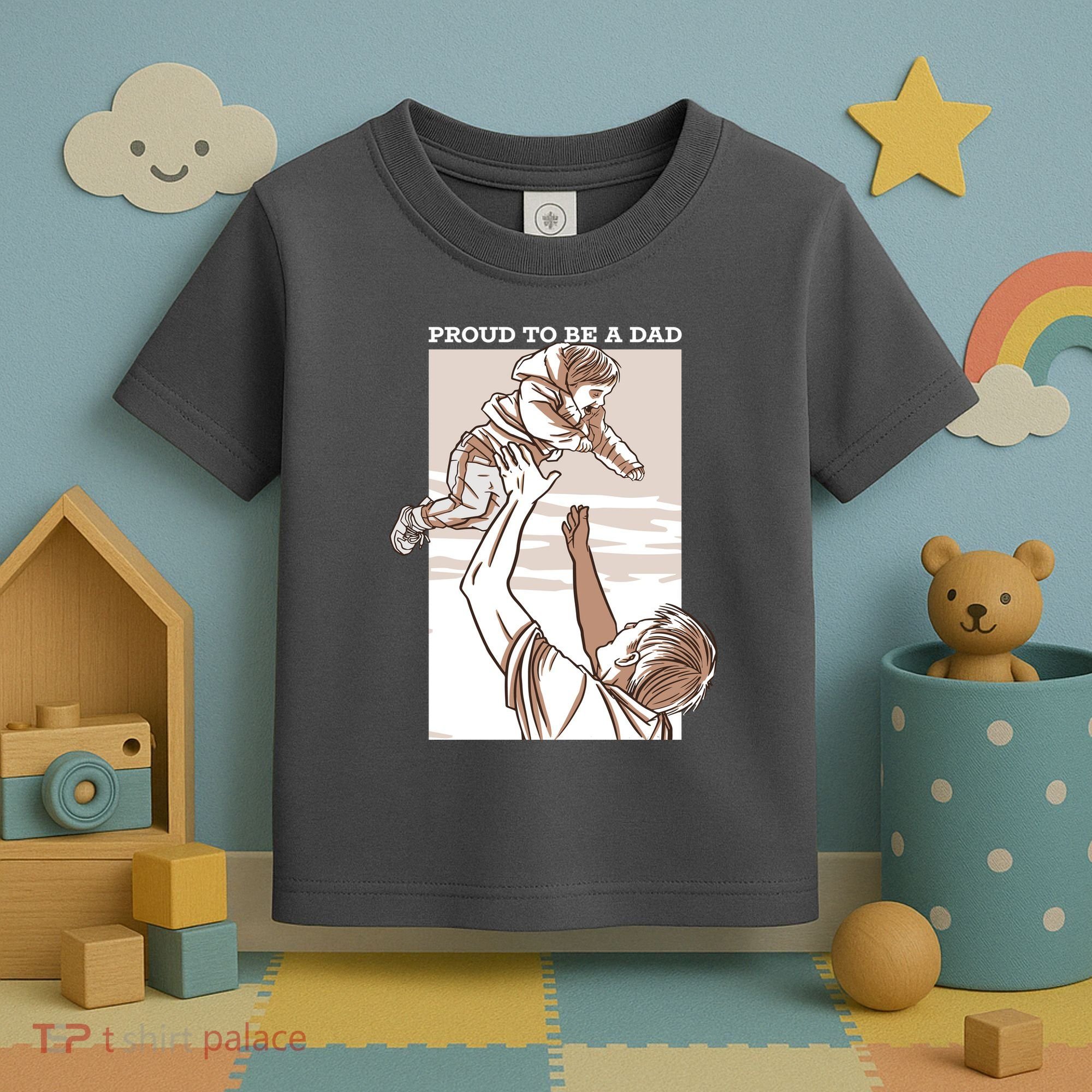 Proud To Be A Dad Toddler T-Shirt
