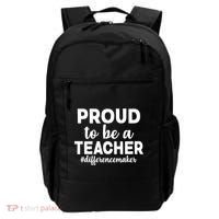 Proud To Be A Teacher #differencemaker Backpack thumb 0
