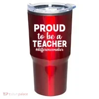 Proud To Be A Teacher #differencemaker Tumbler thumb 0