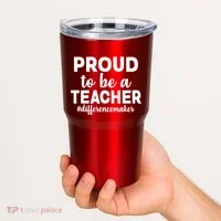 Proud To Be A Teacher #differencemaker Tumbler thumb 2