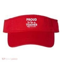 Proud To Be A Teacher #differencemaker Visor thumb 0
