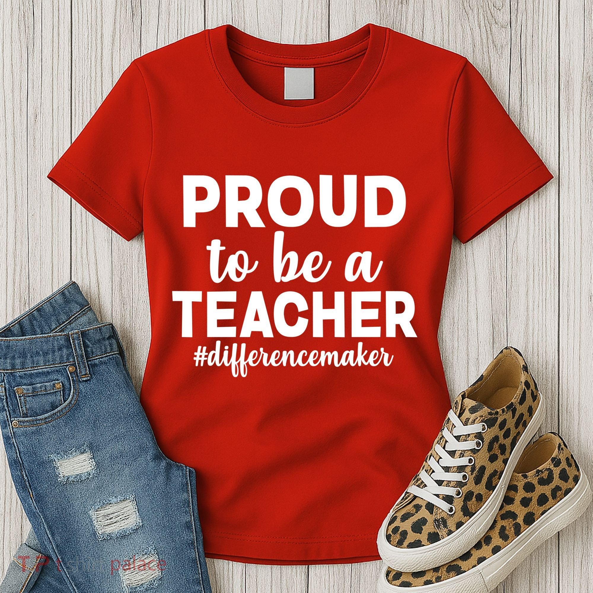 Proud To Be A Teacher #differencemaker Women's T-Shirt