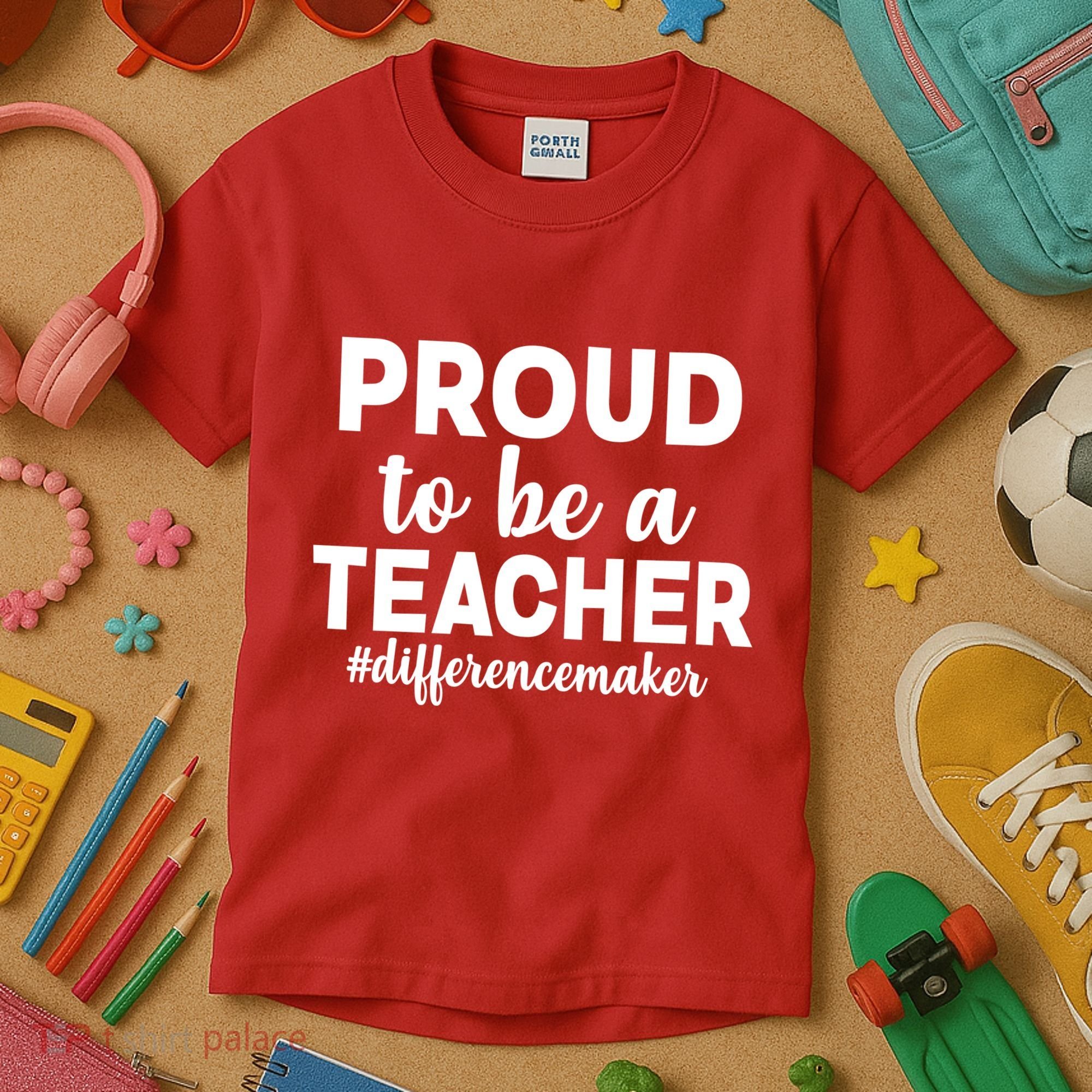 Proud To Be A Teacher #differencemaker Kids T-Shirt