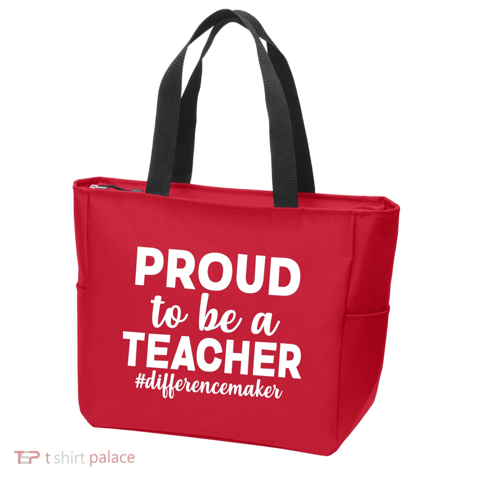 Proud To Be A Teacher #differencemaker Tote Bag