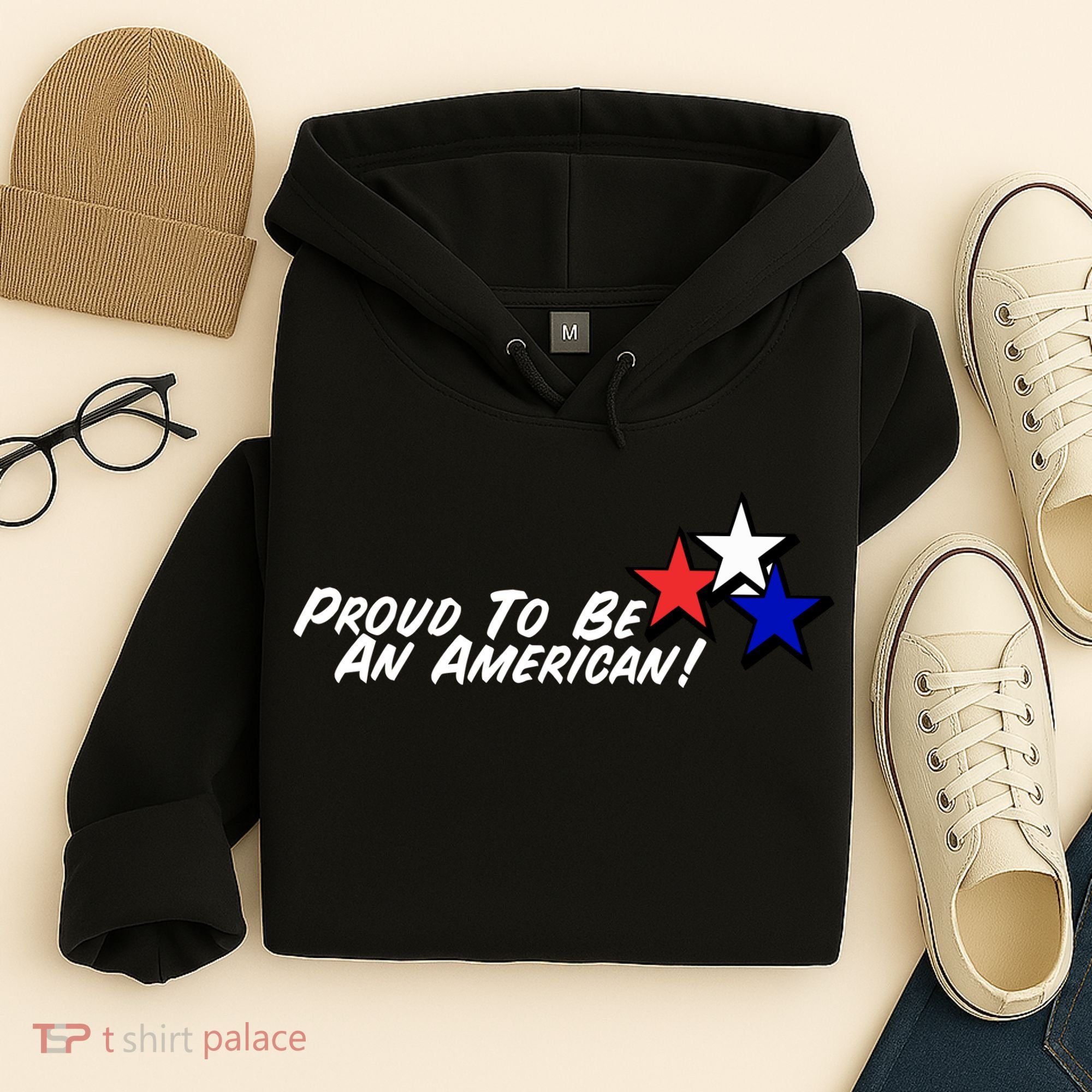 Proud To Be An American! Hoodie