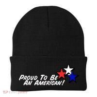 Proud To Be An American! Beanie thumb 0