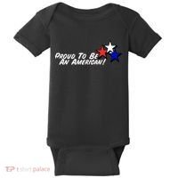Proud To Be An American! Baby Bodysuit thumb 0