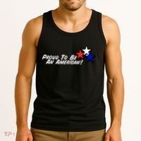 Proud To Be An American! Tank Top thumb 3