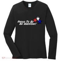Proud To Be An American! Women's Long Sleeve Shirt thumb 0