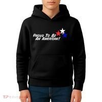 Proud To Be An American! Kids Hoodie thumb 4