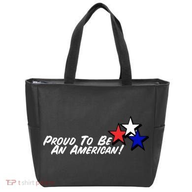 Proud To Be An American! Tote Bag