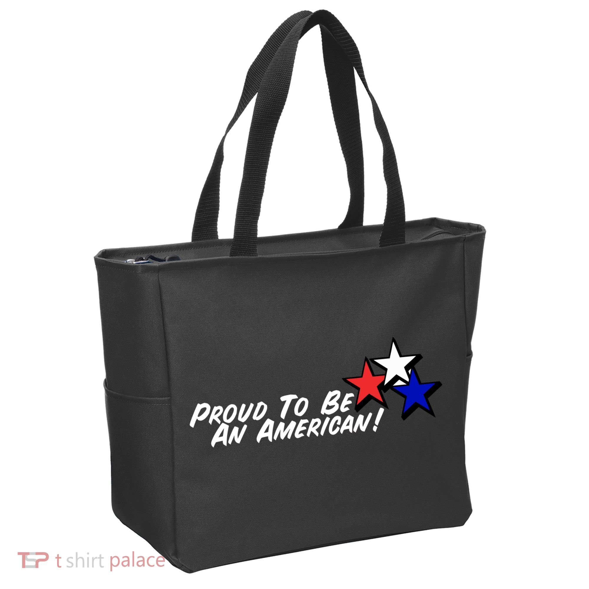 Proud To Be An American! Tote Bag