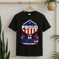 Proud To Be An American Patriotic T-Shirt thumb 2
