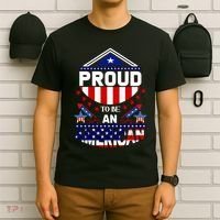 Proud To Be An American Patriotic T-Shirt thumb 6