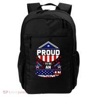 Proud To Be An American Patriotic Backpack thumb 0