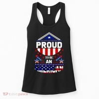Proud To Be An American Patriotic Women's Tank Top thumb 0