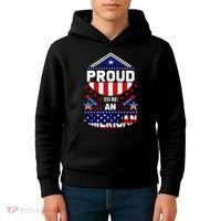 Proud To Be An American Patriotic Kids Hoodie thumb 4