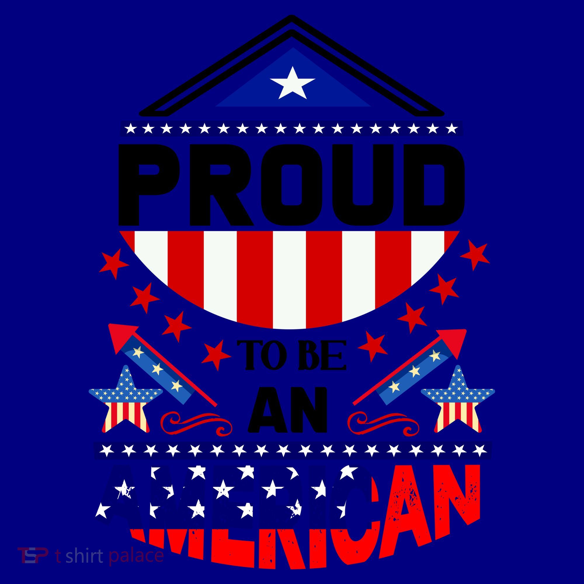 Proud To Be An American Patriotic Coffee Mug