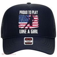 Proud To Play Like A Girl USA Soccer Hat thumb 0
