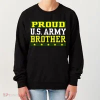 Proud U.S. Army Brother Women's Sweatshirt thumb 0