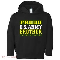 Proud U.S. Army Brother Toddler Hoodie thumb 0