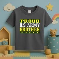 Proud U.S. Army Brother Toddler T-Shirt thumb 3