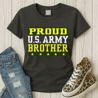 Proud U.S. Army Brother Women's T-Shirt thumb 3