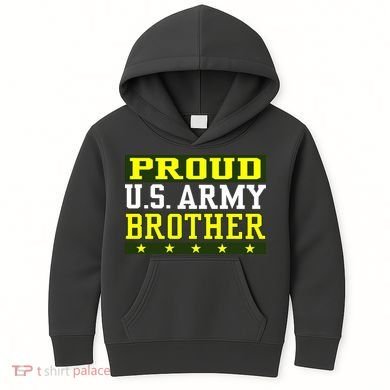 Proud U.S. Army Brother Kids Hoodie