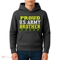Proud U.S. Army Brother Kids Hoodie thumb 4
